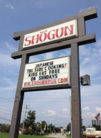 Shoguns outside