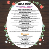 Seared menu