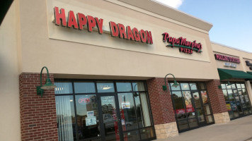 Happy Dragon outside