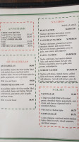 Fonda Mexican menu