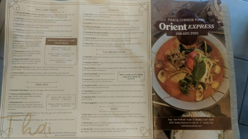 Orient Express food