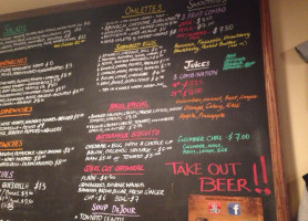 Corner Cafe menu