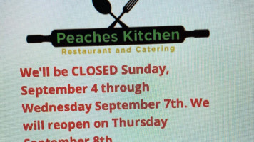 Peaches Kitchen Catering Service food