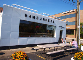 Hunter House Hamburgers food