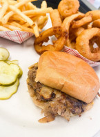 Hunter House Hamburgers food