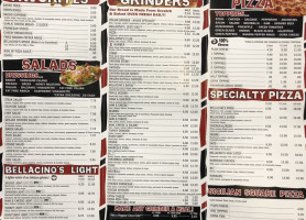 Bellacino's Pizza Grinders menu