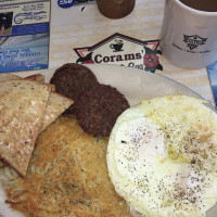 Coram's Steak And Egg food