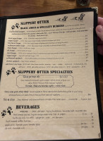 Slippery Otter Pub food