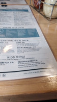 Blue Line Pizza menu