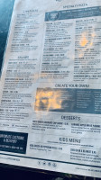 Blue Line Pizza menu