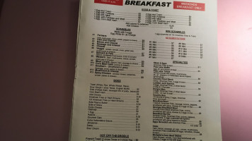 Pine Lake Diner, Llc menu