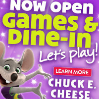 Chuck E. Cheese food