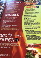 Tlaquepaque Mexican Grille menu