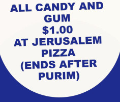 Jerusalem Pizza food