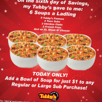 Tubby's Sub Shop food