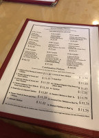 Wong's Garden menu