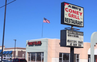 Albert's Coney Grill outside