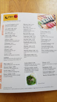 Kanpai menu