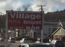 Village Pizza outside