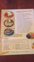 Juanito's Mexican menu