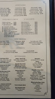 La Hacienda menu