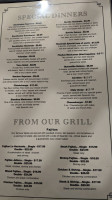 La Hacienda menu