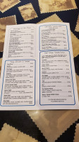 Barista Blues Cafe menu