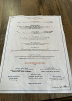 Albatross menu