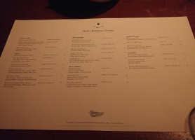 Blue Duck Tavern menu