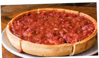 Zachary's Chicago Pizza food