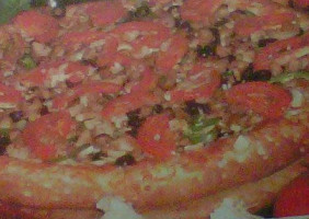 Mingles Pizza food