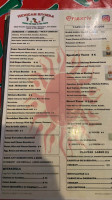 Mexican Riviera menu