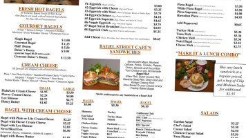 Bagel Street Cafe food