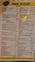 Masalaa menu