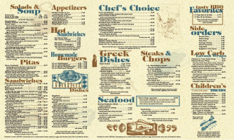 Leo's Country Oven menu