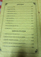 Hong Kong Seafood menu