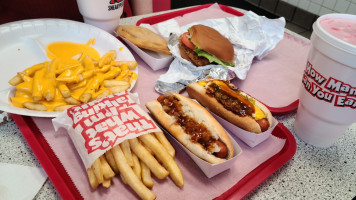 Sneaky Pete's Hotdogs food