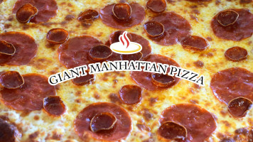 Giant Manhattan Pizza food