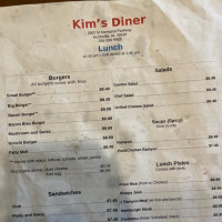 Kim’s Diner food