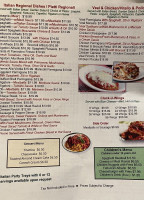 Andre's Pizza menu