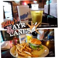 Billy's Ayr Lanes food