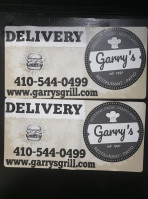 Garry's Grill food