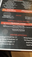 Gary Ray's menu