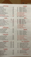 China House menu