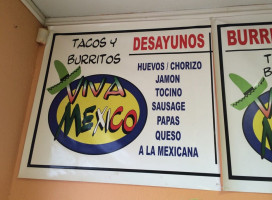 Tacos Y Burritos Viva Mexico inside