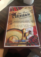 Old Town Mexican Cafe menu