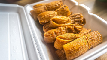 Rhoda's Famous Hot Tamales food