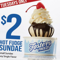 Fosters Freeze food