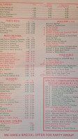 Lee Sun Chinese menu