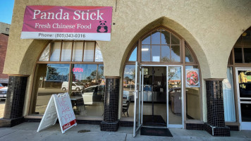 Panda Stick outside